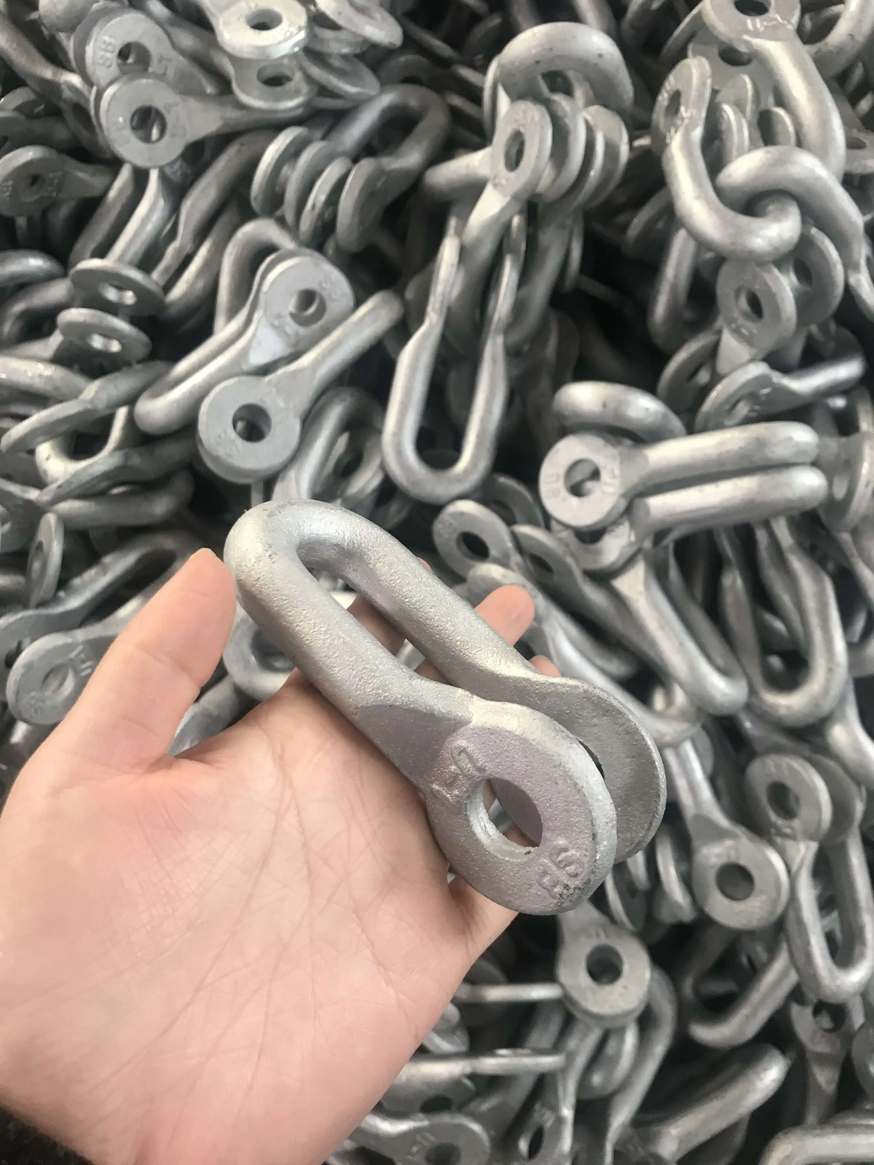 Горячеоцинкованная стальная полюсная линия, аксессуары, Якорная Скоба U-типа