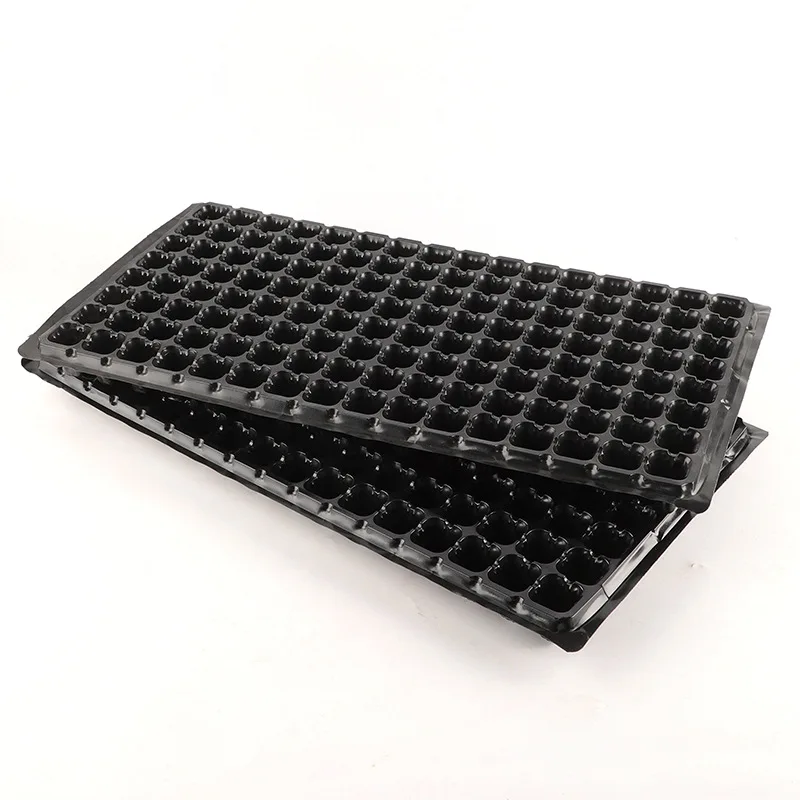 128 Cells Factory Direct Sale Recycled Sprouting Plant growing tray for rice seeding/Rice Planter Machine