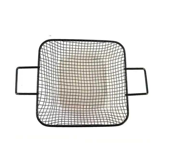 
YUSTBAC-029 Fishing mesh sieve wire bucket riddle for fishing ground bait worms or soil riddle for carp match 