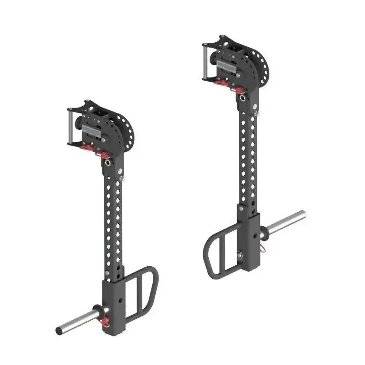 gym accessories equipment adjustable trolley arms power rack arms jammer arm