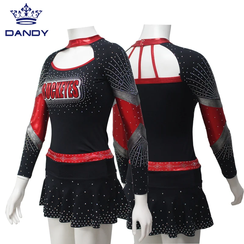 Custom design team cheerleading dance uniform