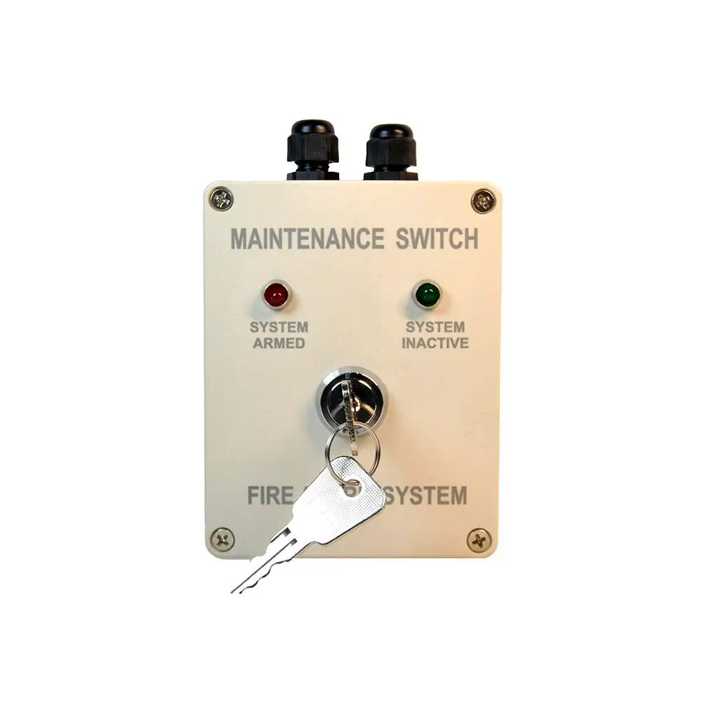 Fm200 Fire Suppression System Maintenance Switch