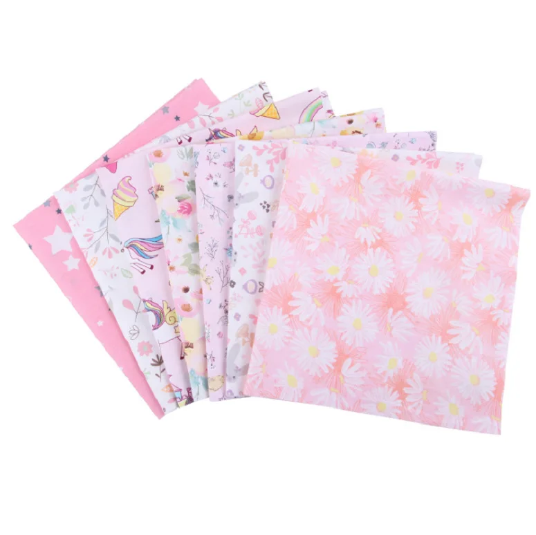 Quilting Beginners 10*10in 100% Precut Cotton Fabric Square Bundles Patchwork for Sewing Quilt Potholders
