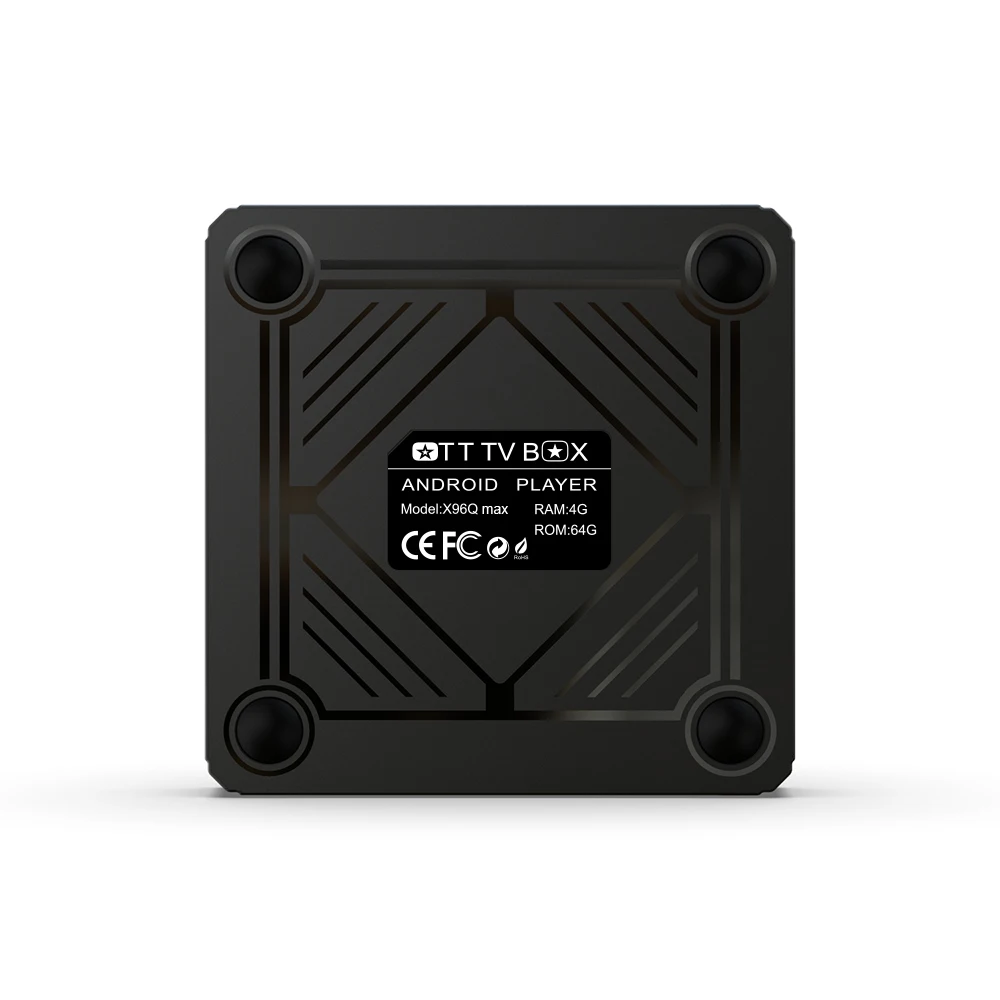 Factory Newest X96Q MAX Android10 Streaming 4K TV Box H616 4GB RAM 32GB 64GB ROM Smart Media Player OTT Set Top Box