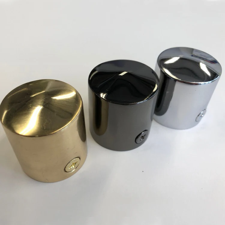 Snap hook cup support bracket end cap fitting for traffic barrier handrail railing rope