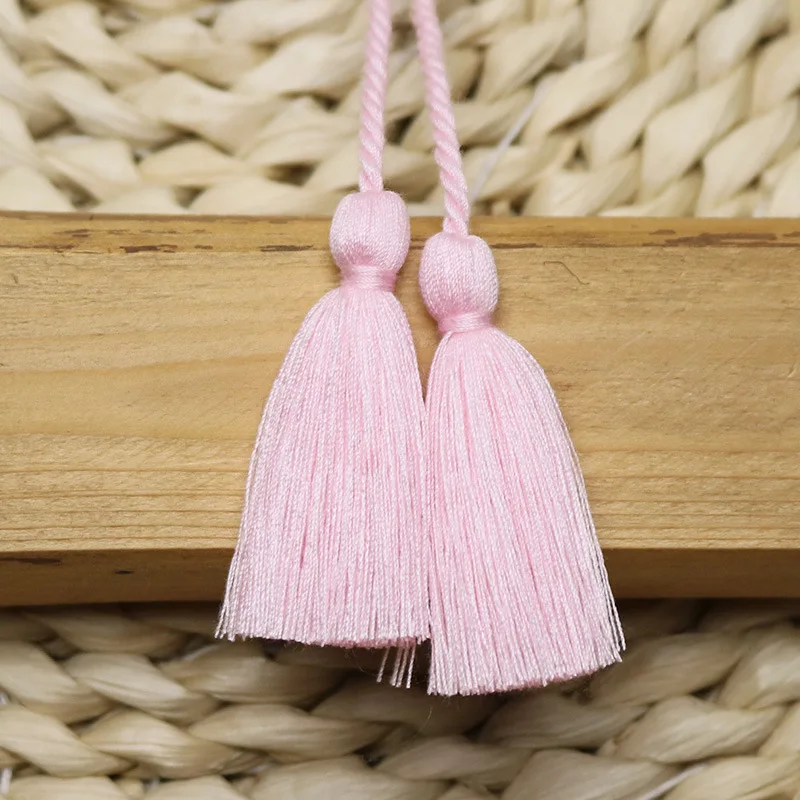 Multi-color optional polyester cotton54cmDouble-headed tassel Clothing accessories tassel tassel for spot supply long fringe