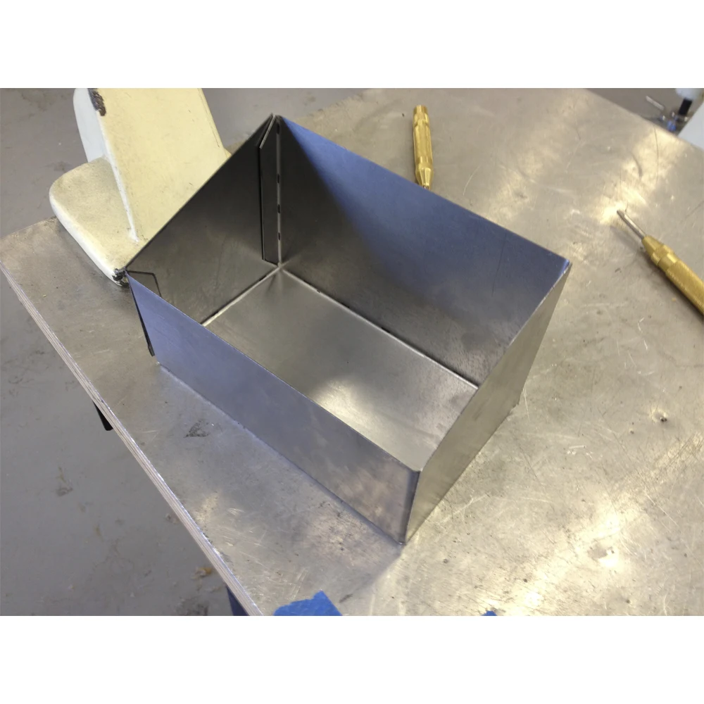 Custom Aluminum Sheet Metal Enclosure Control Stainless Steel Frame Box Fabrication