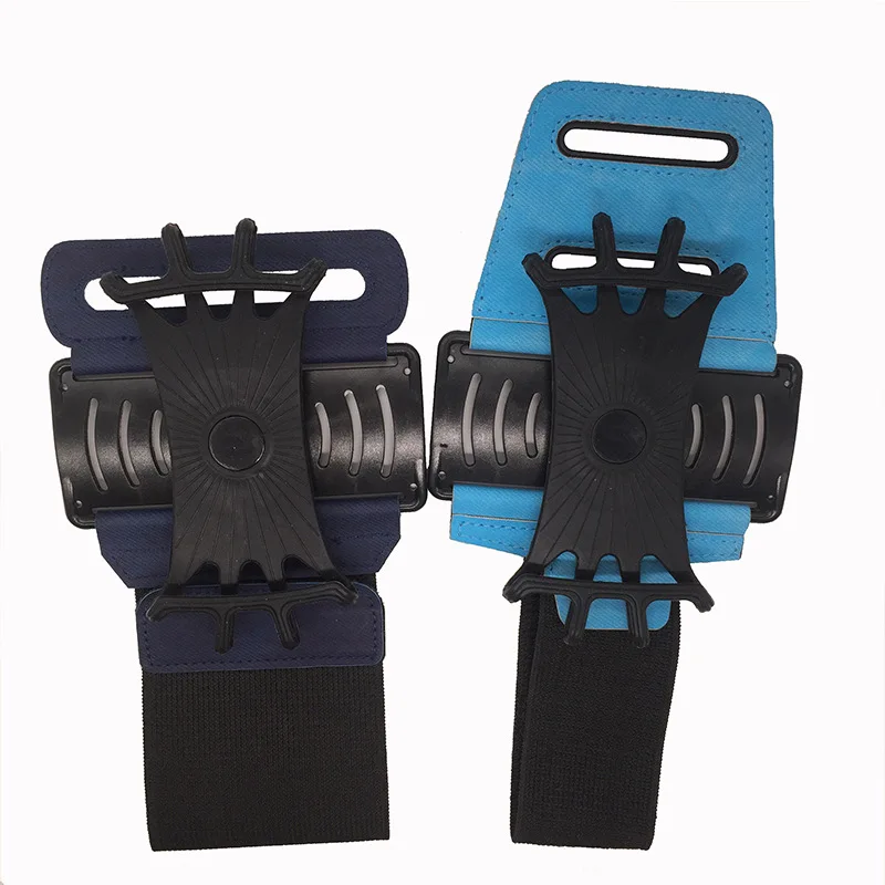 New 180 Degree Rotatable Sports Wrist Phone Bag Smart Phone Armband Outdoor Running Fitness Mobile Phone Bracket