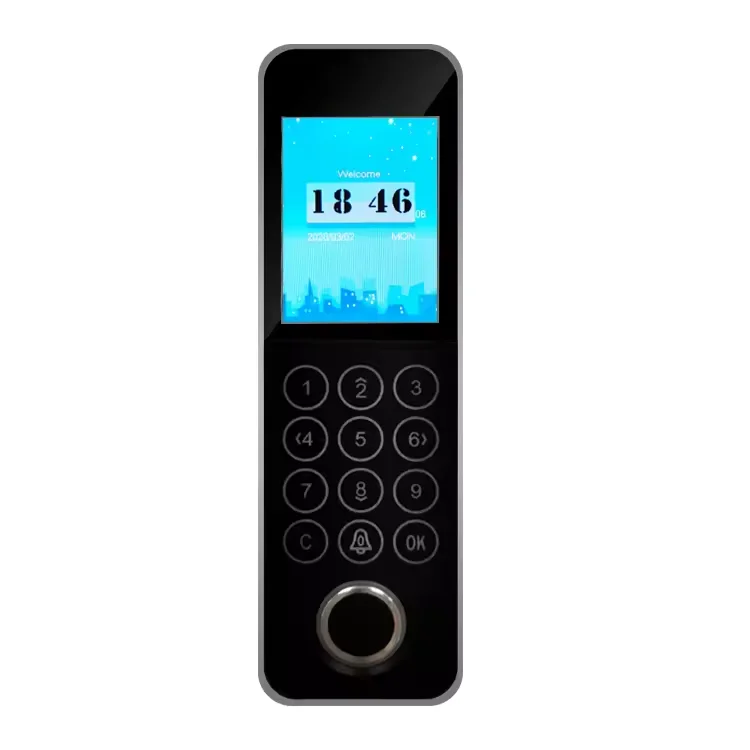 Waterproof access control ID card rfid fingerprint identification attendance system Cloud TCP/IP network