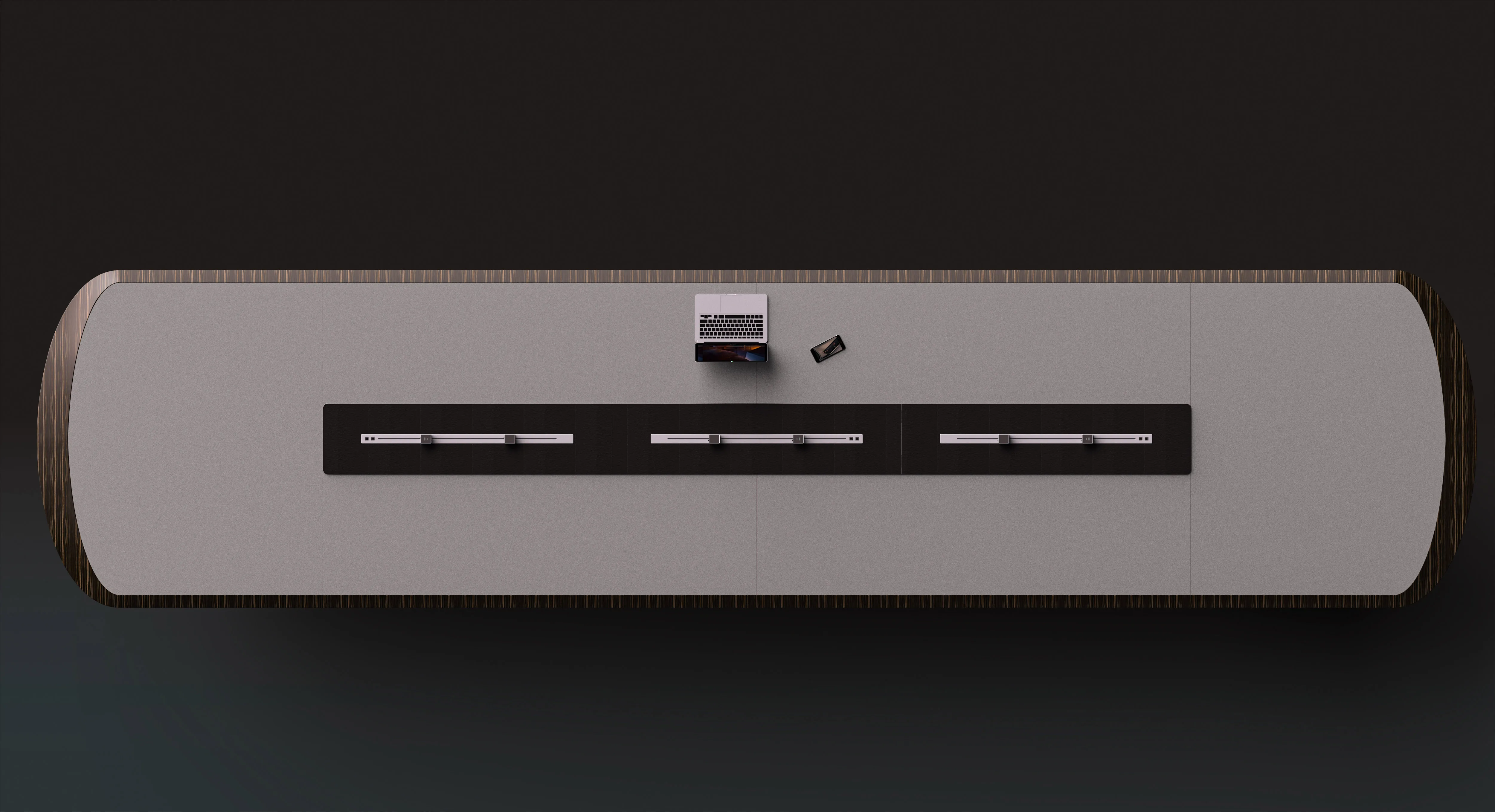 Индивидуальный цвет большой зал заседаний роскошный деревянный офисный Конференц-стол для встреч