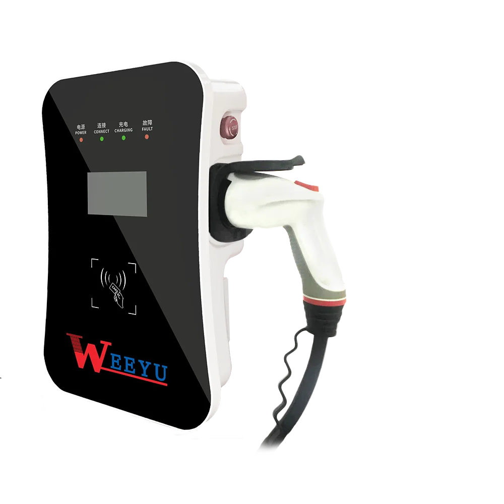 1 фаза 32A переменный ток индивидуальный Wallbox EV зарядная станция совместима со всеми Evs Тип 2 Новая батарея для зарядки