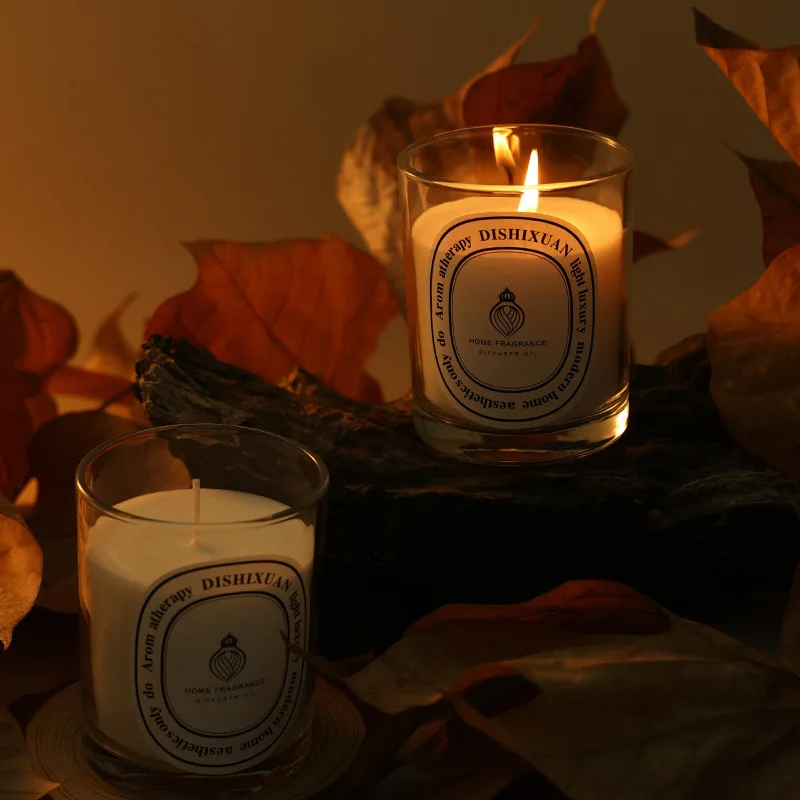 Home Decor Creative Candle Scent Lasting Bedroom Living Room Christmas Gift Smokeless Candle