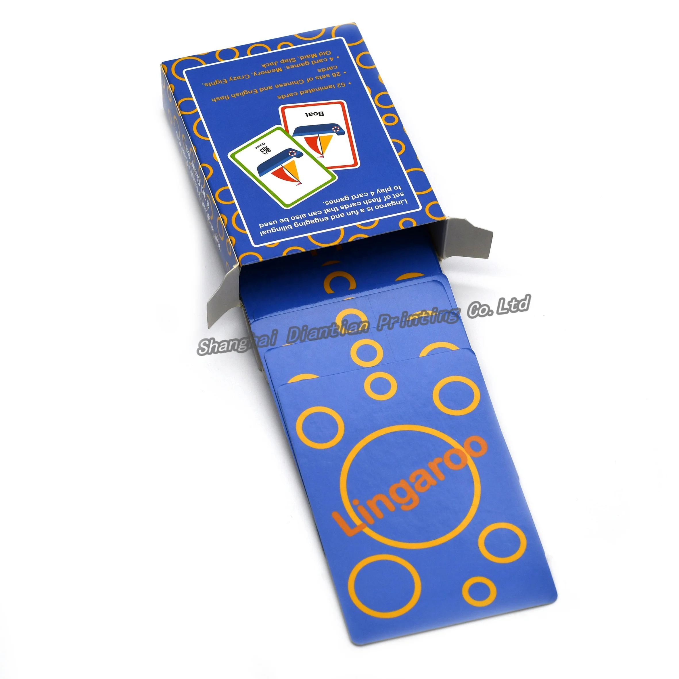 Hot Sale Educational Kids Flash Card Custom Logo Memory Card Games