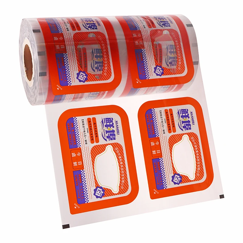 Wholesale Custom Printed Heat Sealing Sachet Film Aluminum Foil Plastic Sealing Film For Food Packaging