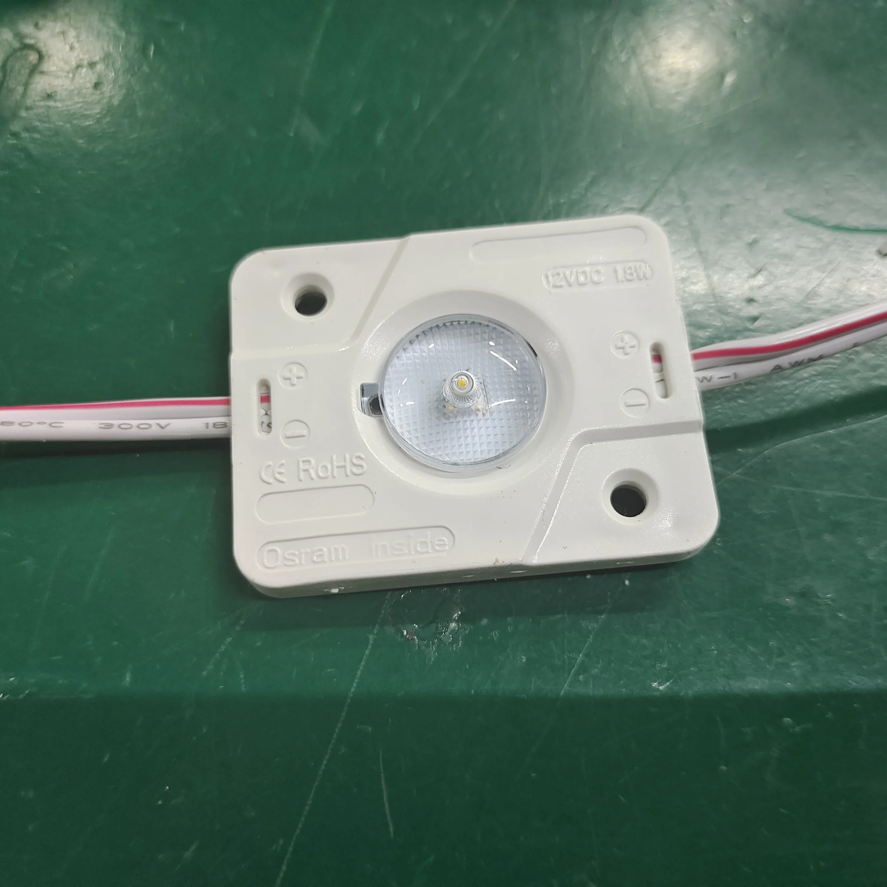 dc24v 12v led module for channel letter CE ROHS 5 years warranty 1.2W 120lm Nichia OS Ram 24v led module for light box