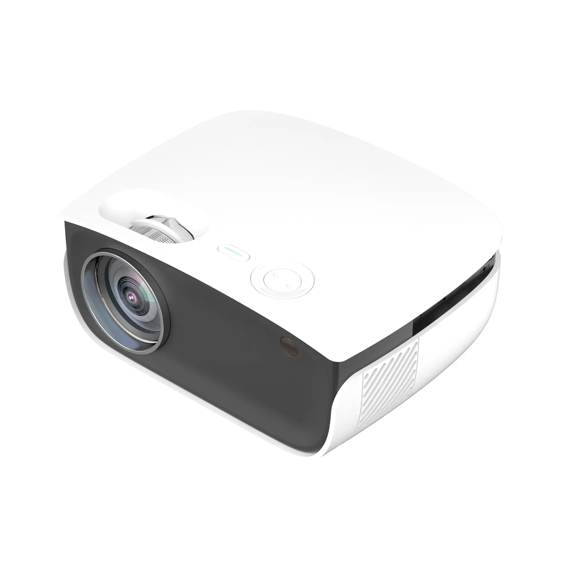 Newest Beamer White Color 850 120 inch LCD Home Theater Short Throw Ultra Pico Mini Room Projector 720p