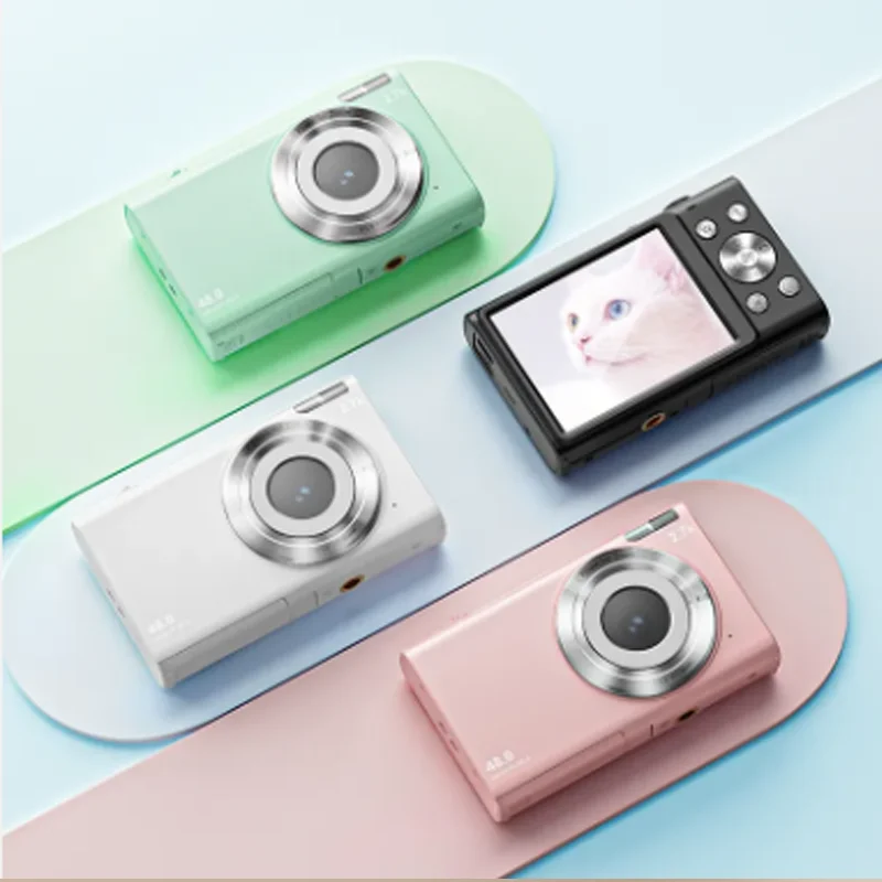 HD Digital Take Photo Video Camera 2.8 Inch Rechargeable Kids Mini Digital Camera Toys Selfie DSLR Kids Camera for Children Gif
