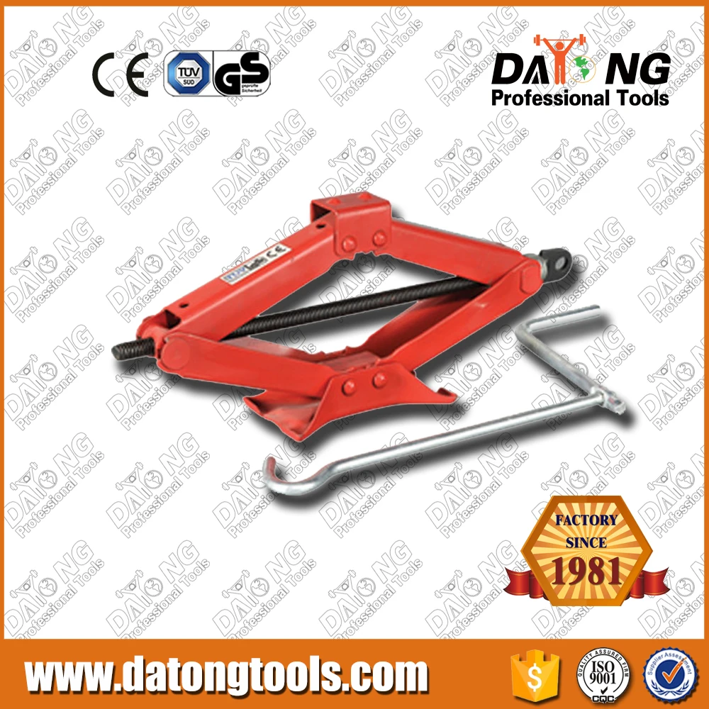 
China Popular New Style Heavy Duty Scissors Jack 2TON CE/GS Car Scissor Jack for Sale 