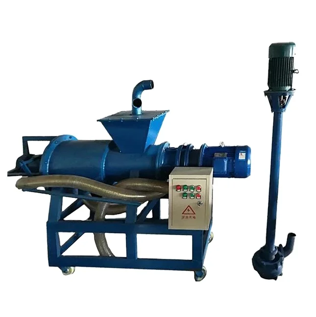 Cow dung dehydrator pig dung solid-liquid dry and wet separation equipment CE