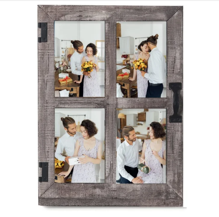Attractive price new type home decoration exquisite solid wooden pictures wooden photo frame