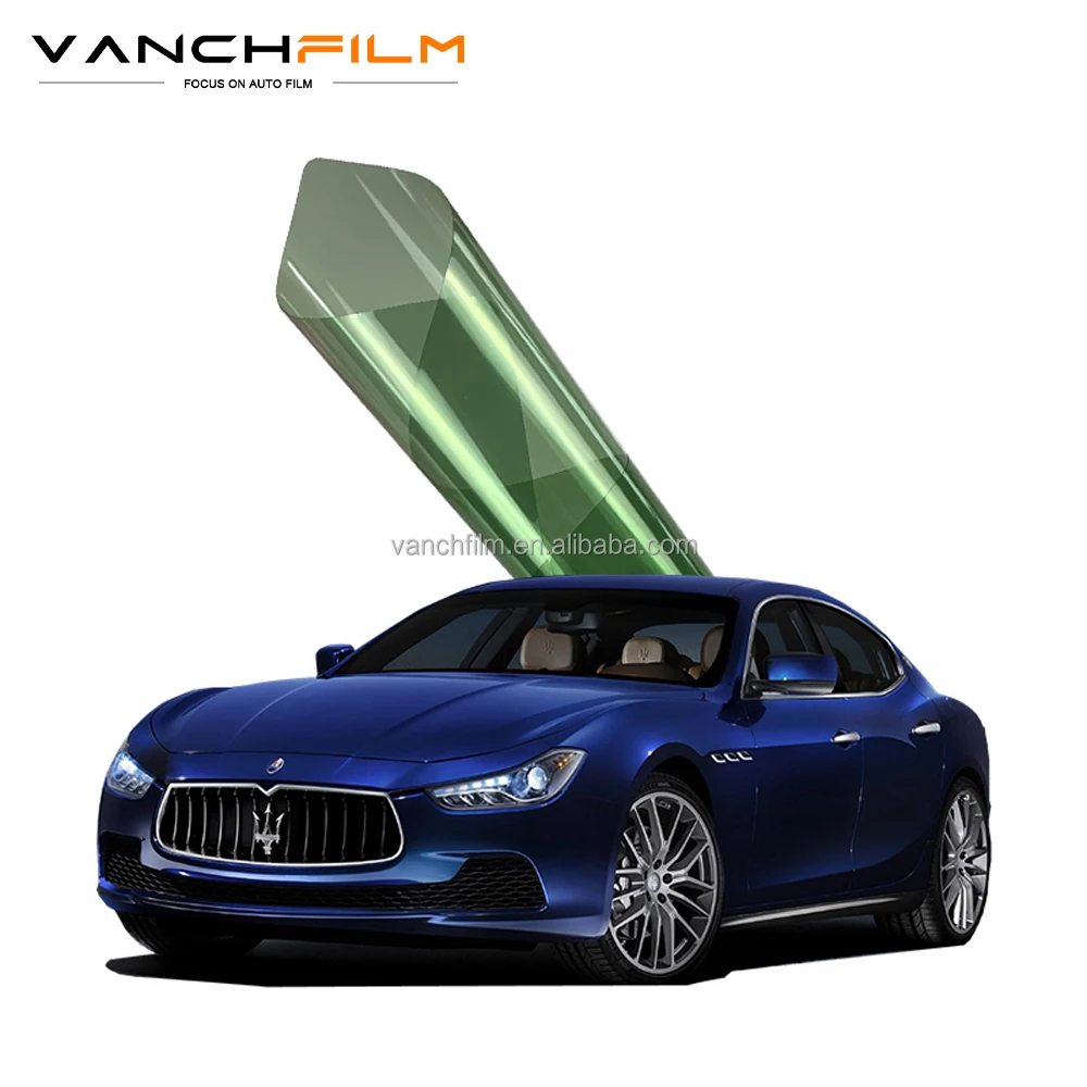 VANCHFILM No Fading Auto Black Highly UV Blocking Solar Control Film Nano Ceramic Car Window Tint Film