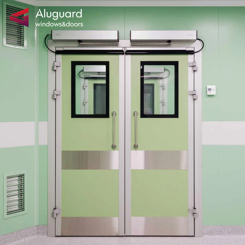 Customized adjustable fire doors rated USA Commercial  fire rated metal door High Quality core board of fire door