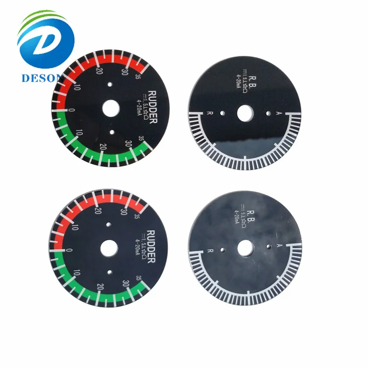 Deson Oem трафаретная печать мотоциклетный инструмент Спидометр Лицевая панель Цифровой измеритель оборотов в минуту