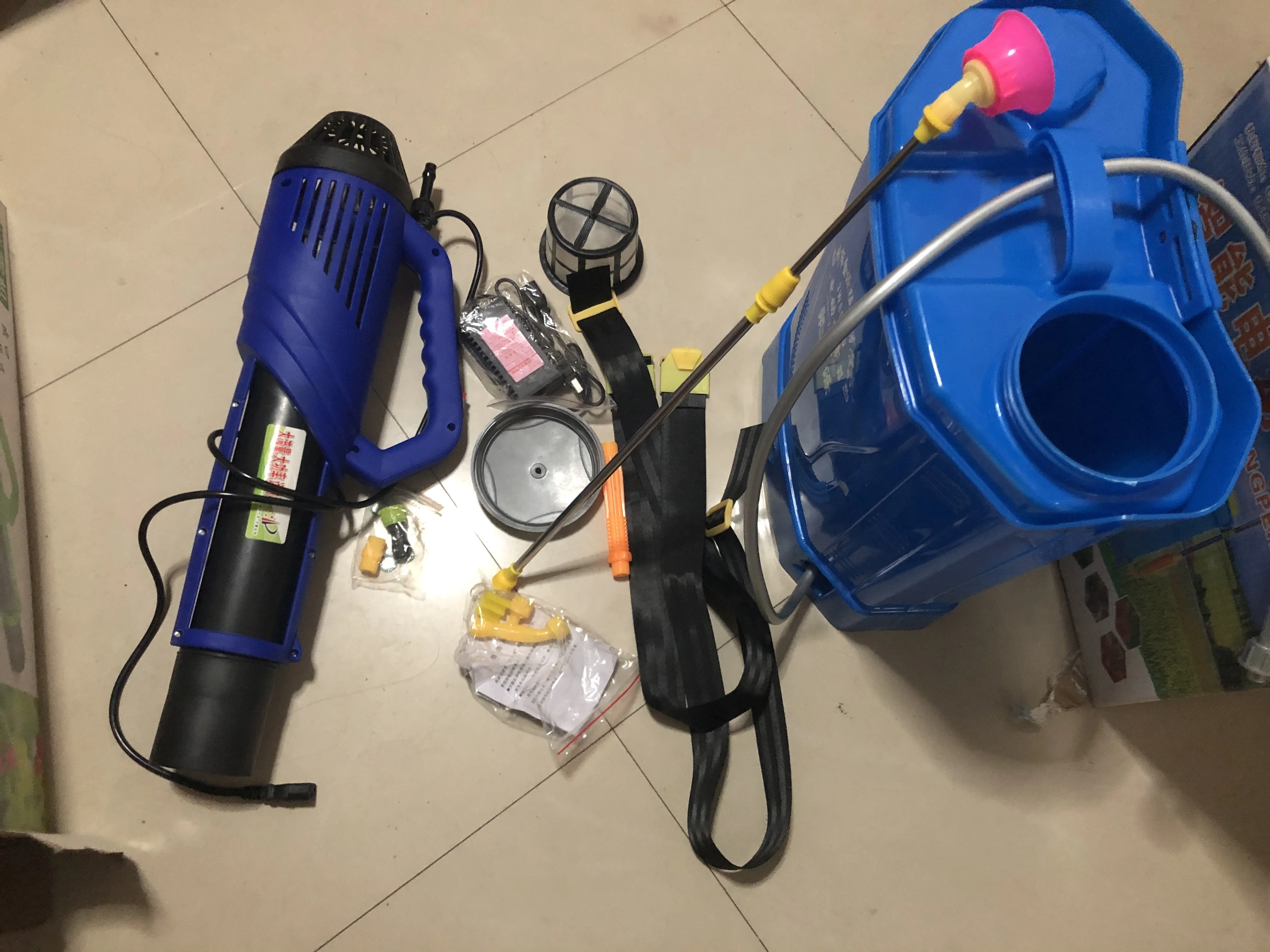 
electric sprayer or electric fogger Rechargeable sprayer for disinfection 