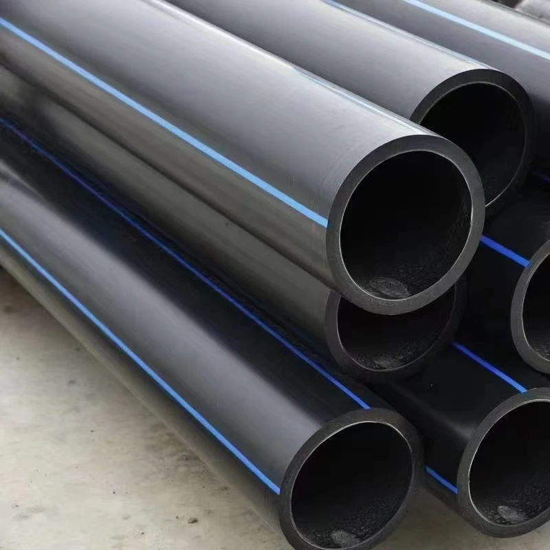 Flexible PE Water & Drainage Hose for Agricultural Irrigation HDPE Polyethylene Material 6mm Thickness Welding Socket Connection