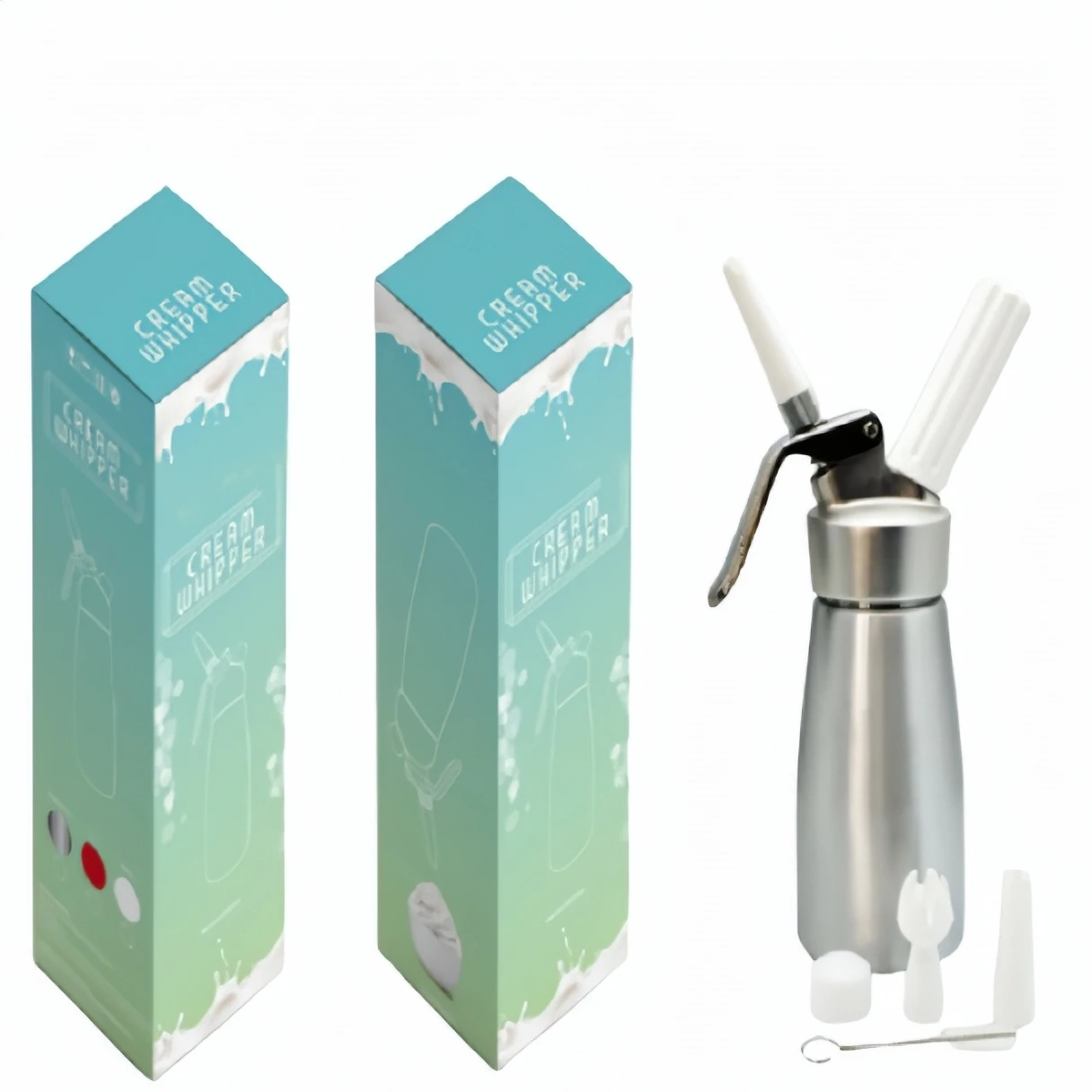 GreatWhip Efficient Dessert Tool Whipped Cream Chargers Cream Charger Aluminum Dispenser