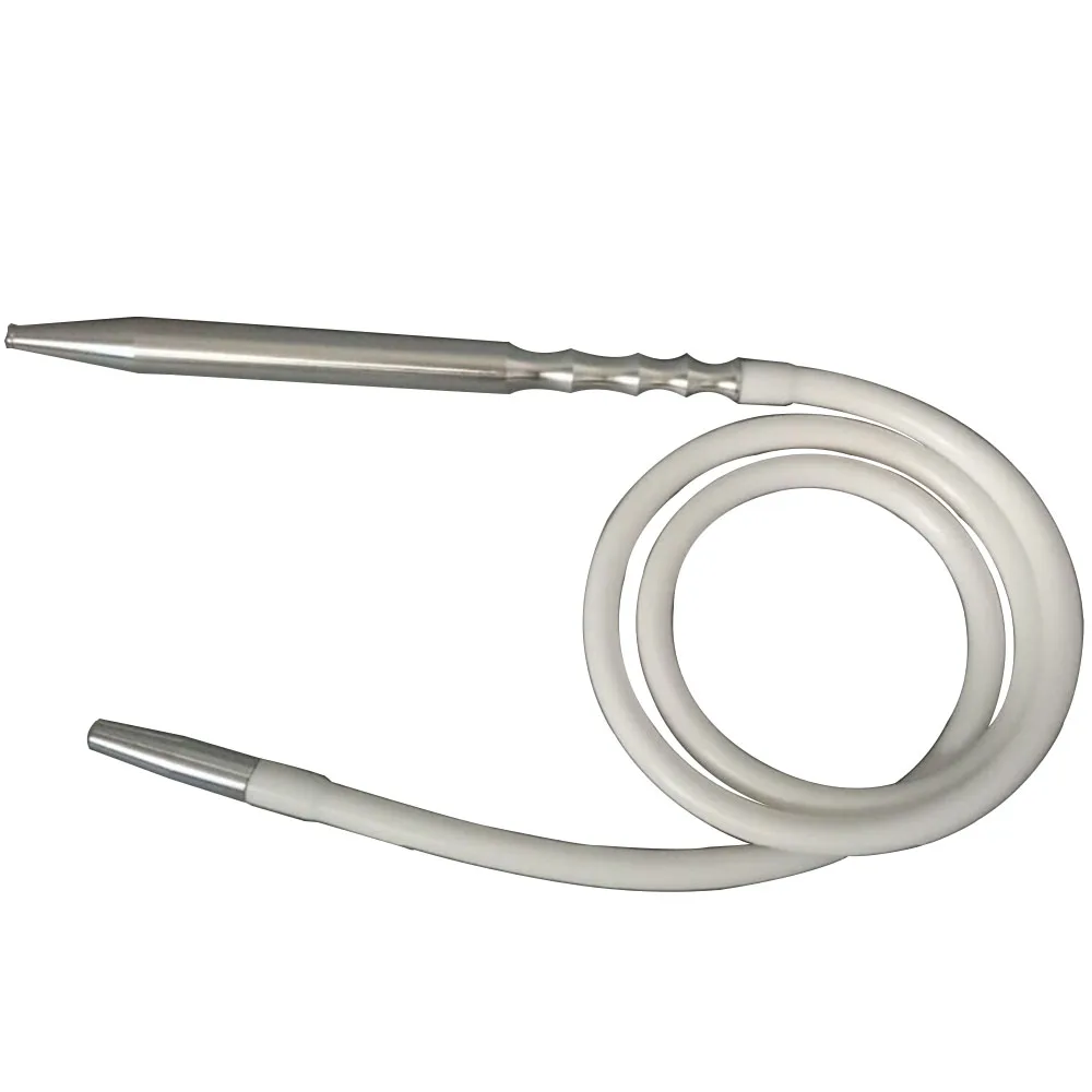 T016SH LVHE гибкий силиконовый резиновый шланг для кальяна разных цветов с алюминиевой трубкой