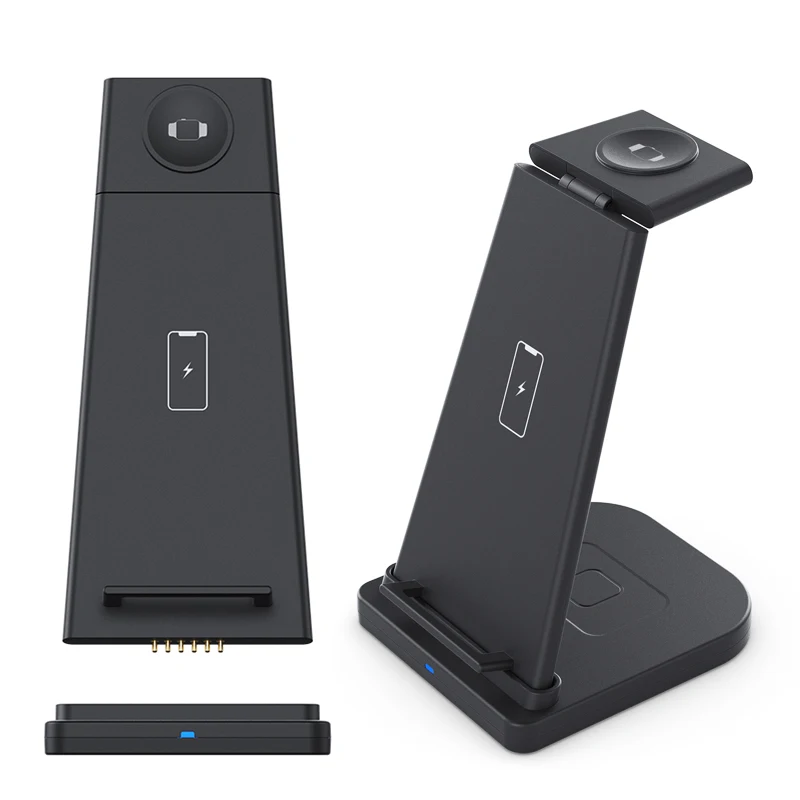 New Trend Oem 3 In 1 Wireless Charger With Qi Wireless Charger For Smart Watch