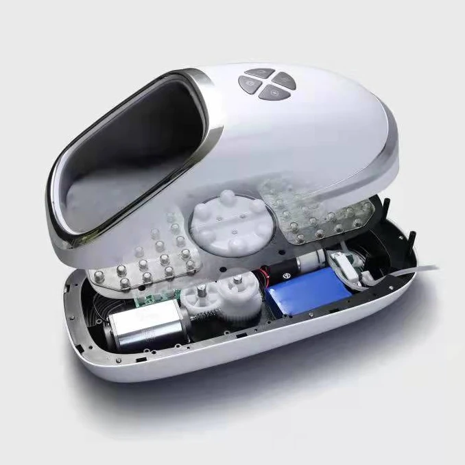 Japan vibration Massage Shoes reflexology machine with heat airbag shiatsu foot and calf foot massager slipper