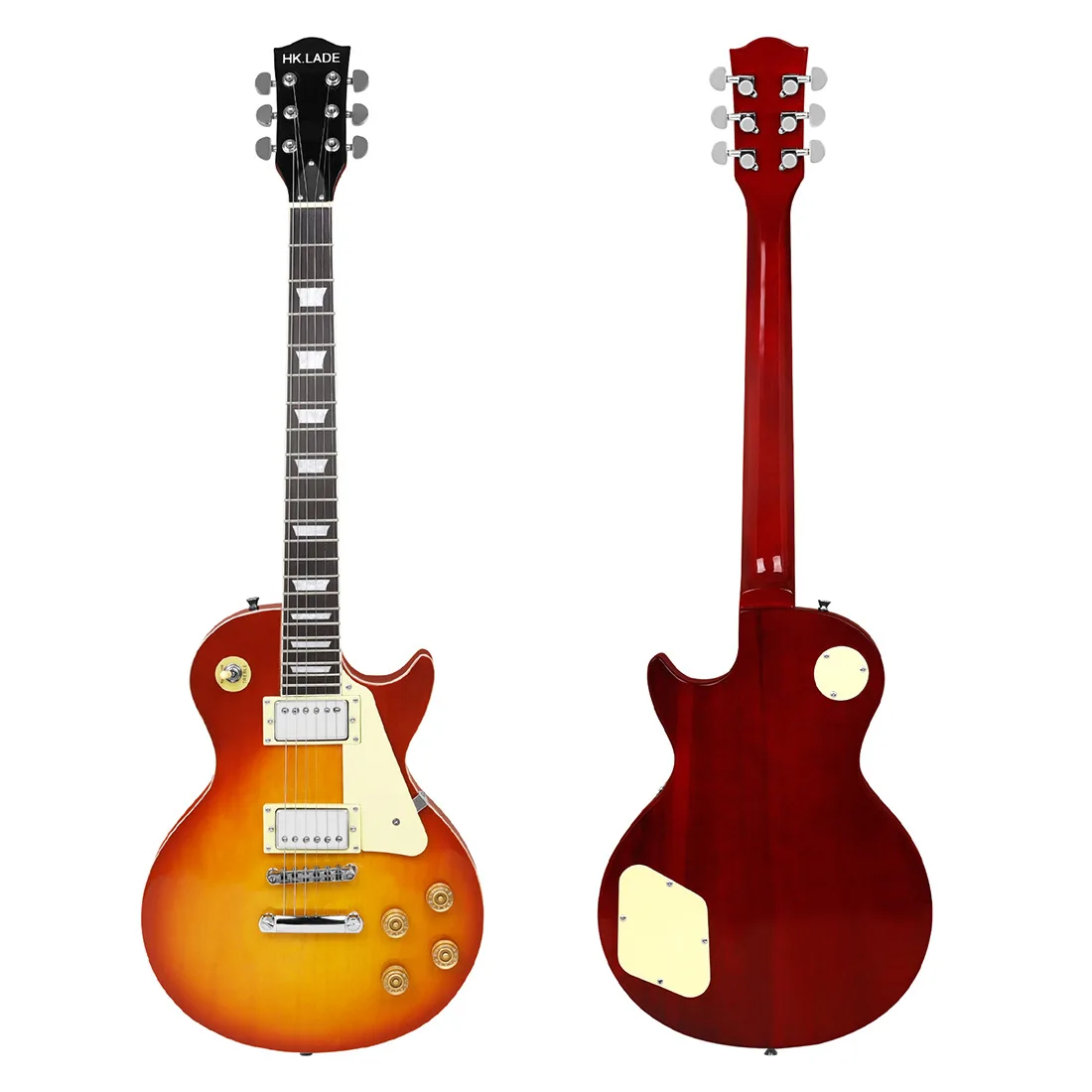 Solid wood electric guitar beginner student travel electric guitar 22 grade professional LP electric guitar