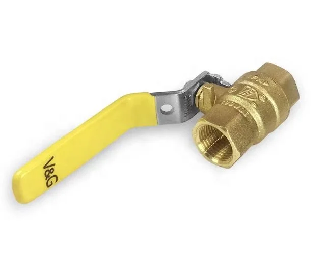 China Supplier Quality OEM Valve Stock CW617N C122 In-housing Stamping Forging Nicked Full Port Female Threaded Brass Ball Valve