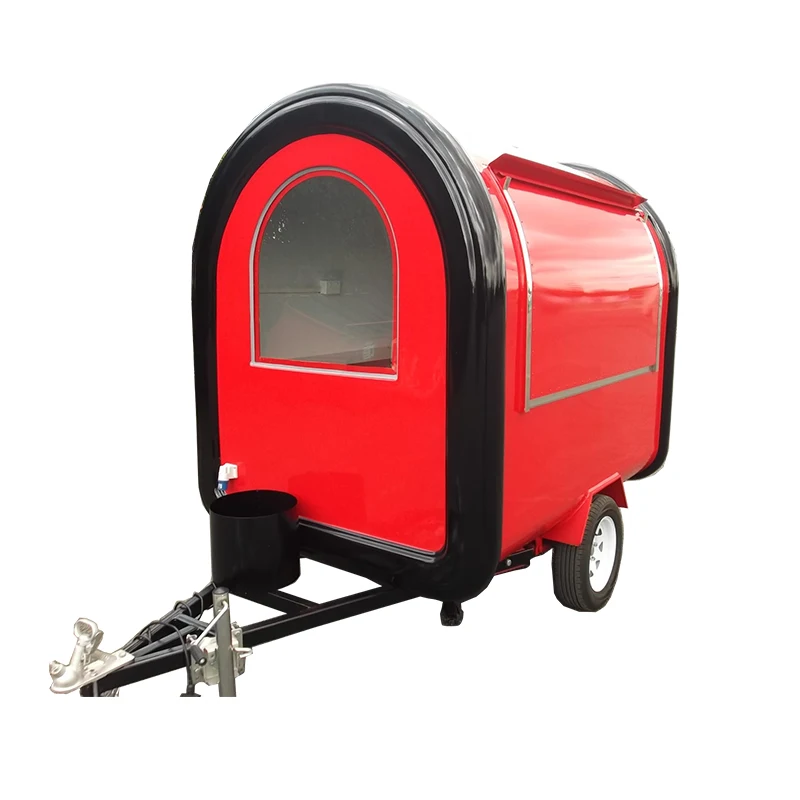 USA Standard Truck Wholesale Price Food Trailer High Quality Ice Cream Waffle Pizza Oven Fryer Griddle Wire Coffee Carts