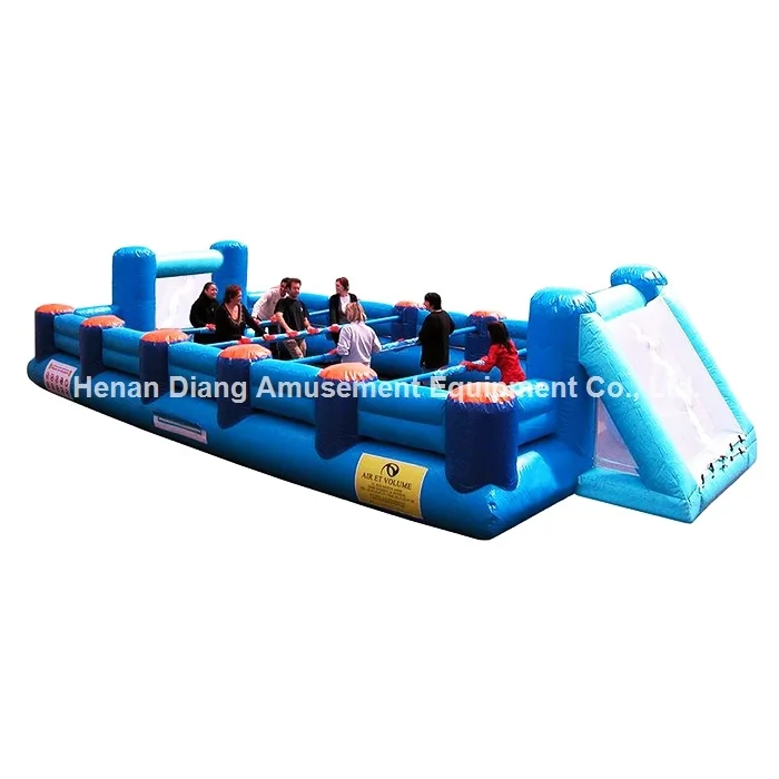 Factory high quality football fixed games foosball soccer table inflatables