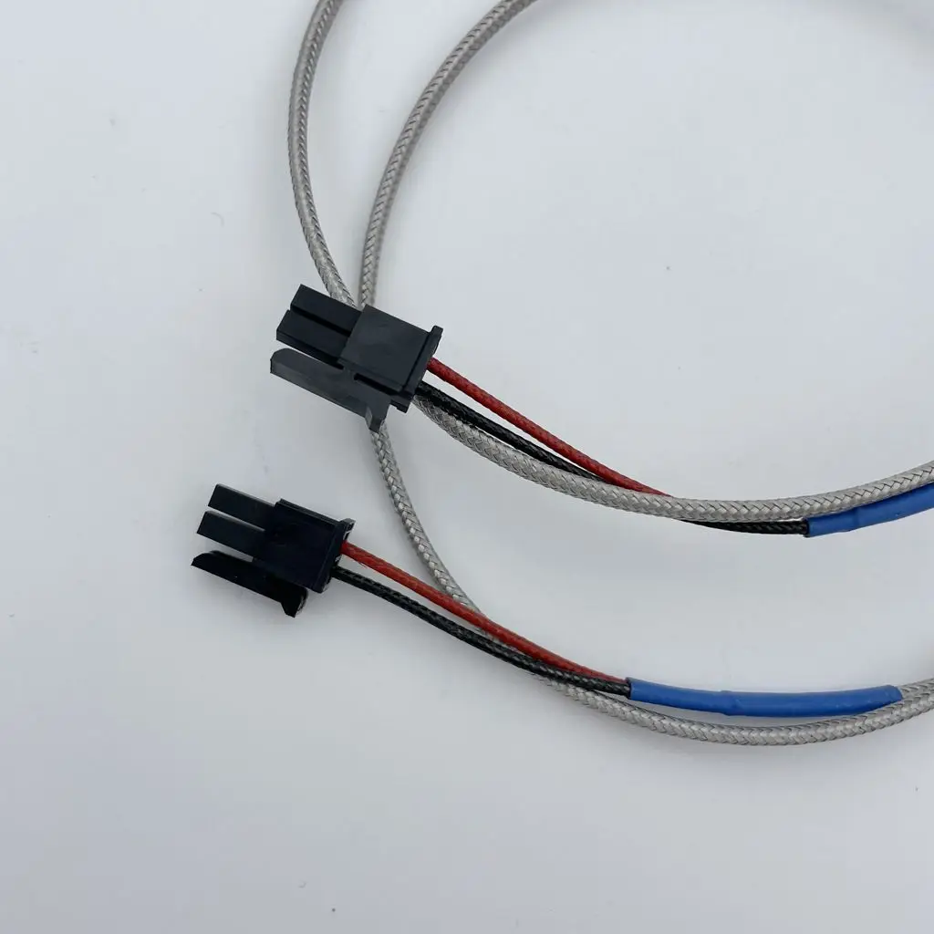 Hot sale 4mm*73mm K type thermocouple probe with 400mm metal-shield cable