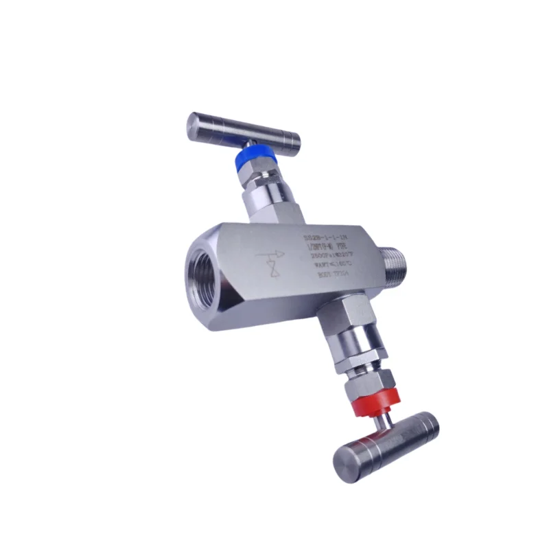 Transmitter two-valve assembly quanqi Two-valve manifold for transmitter Fluid control two-valve group for transmitter