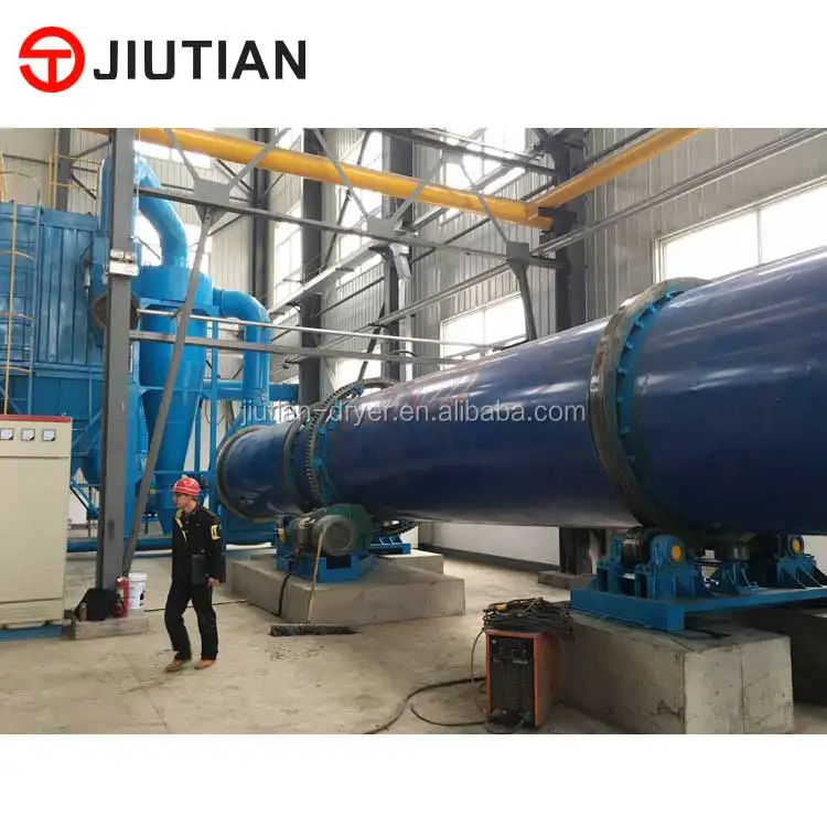 Роторная сушилка для шлака передовой разработки