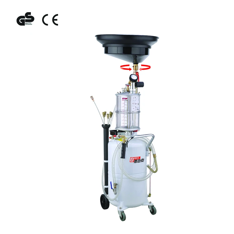 Multi-function pneumatic oil drainers