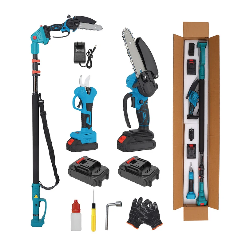 Industrial Grade Deck Tree Cutting Brushless Power Tools Outdoor Wood Cutting Tools Electric Chain Saw Heavy Duty Power Tools