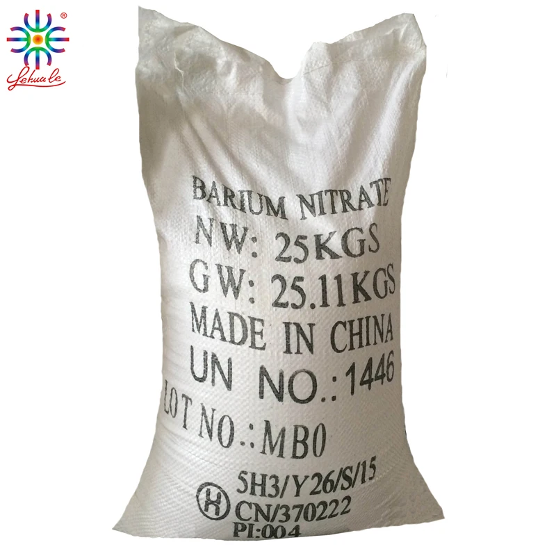 Chinese Quality Barium Nitrate 99.0% for Fireworks Industry