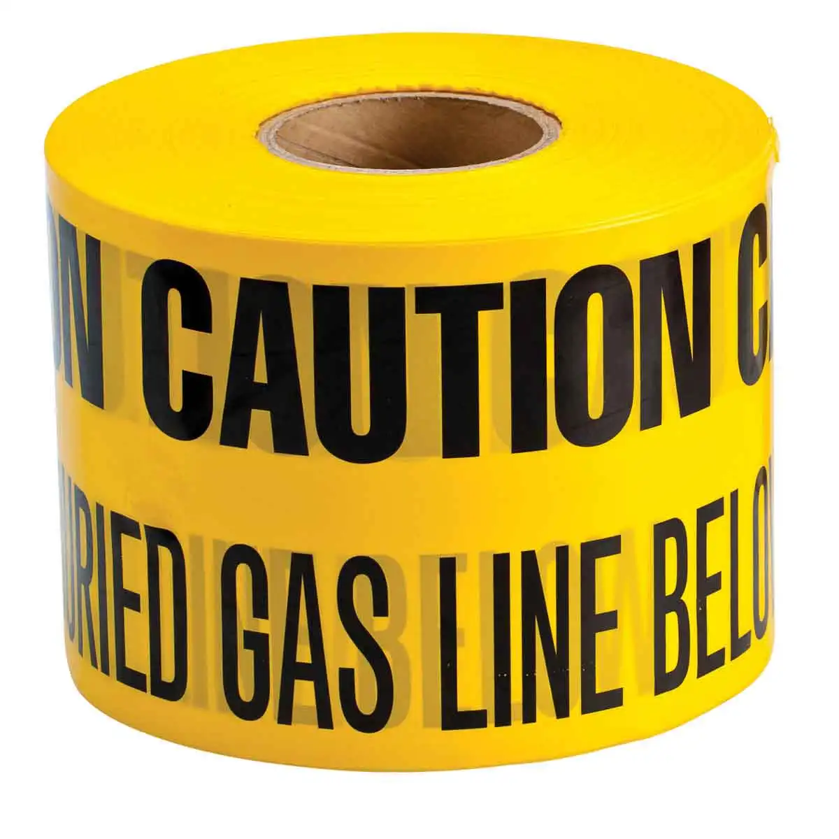 Underground non-detectable warning tape marker caution tape for sewer gas electric water line