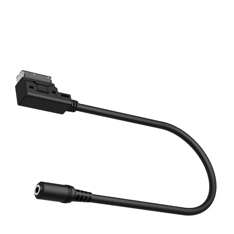 2024 New  Aux-in 3.5mm Jack for IPhone MP3 to AMI Adapter Stereo Music Media Audio Interface Cable For Mercedes Benz AUX Cable