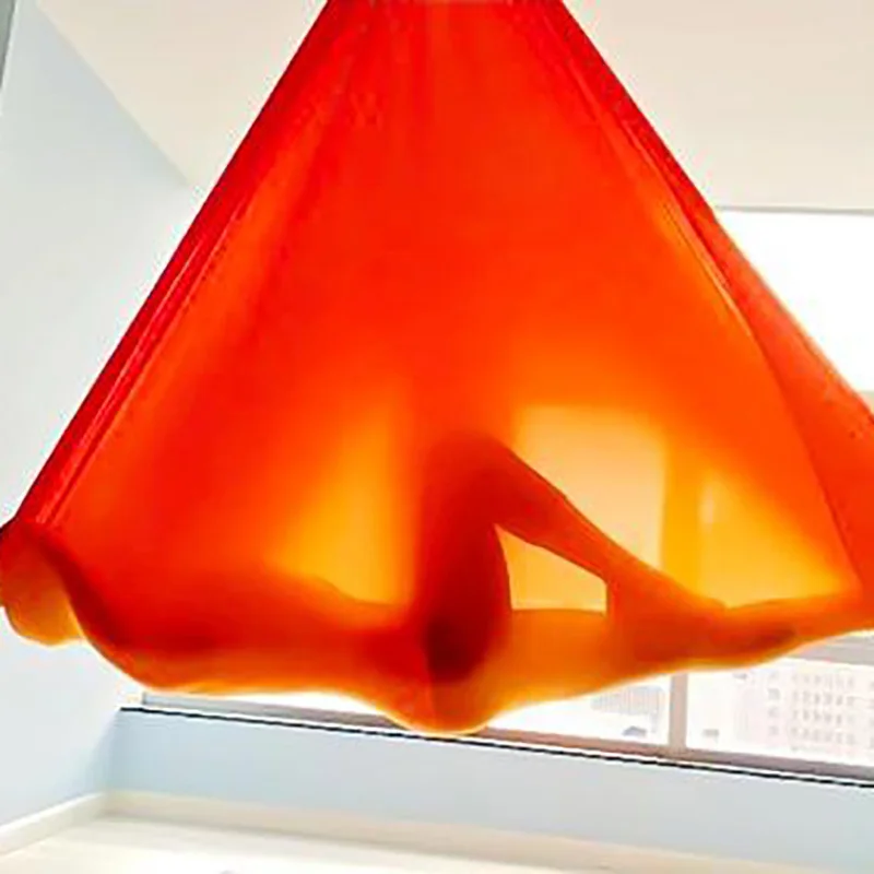 Silk Aerial Flying Yoga Swing Set, Yoga Hammock with Inversion Tool for Gym Home, Pilates and Fitness