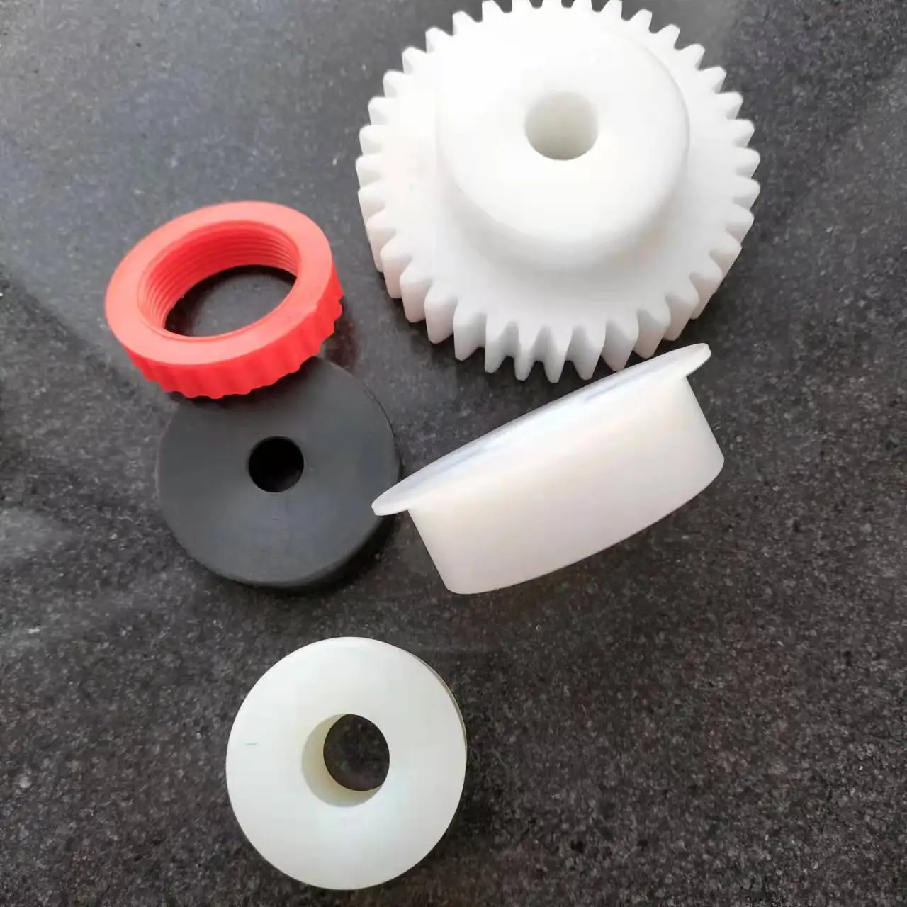 OEM/ODM Plastic Nylon Flanged Bushing Polyurethane Bushes bearing plastic bush wheel