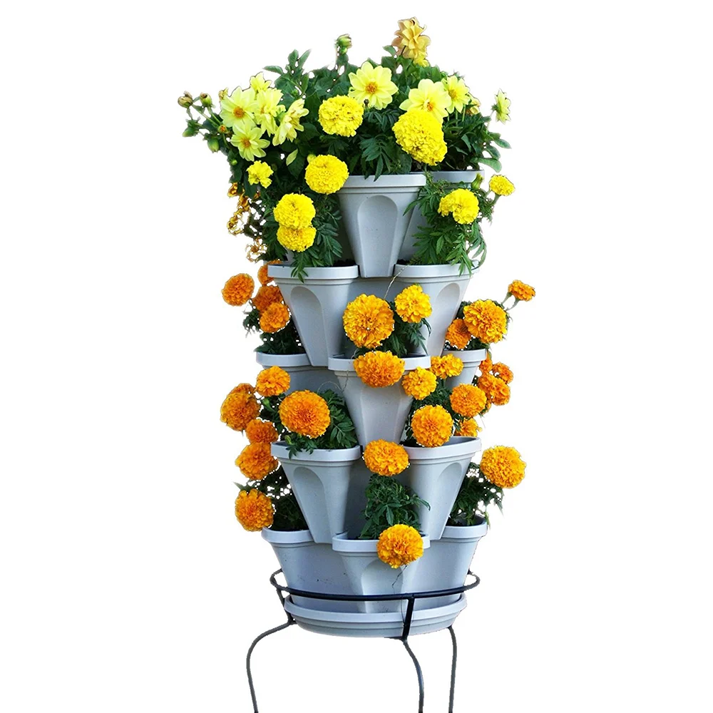 One one New agricultural planting vertical petal hydroponic tower planting system