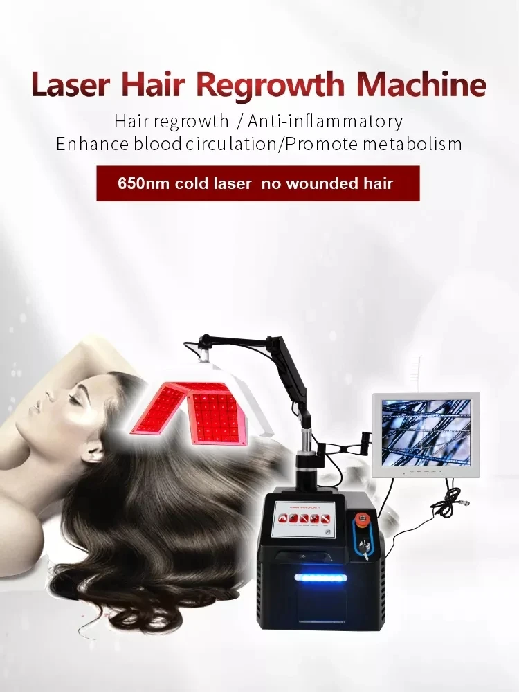 Original manufacturer 650nm Laser Hair Treatment Hair Regrowth/Hair Growth Laser Machine For Clinic