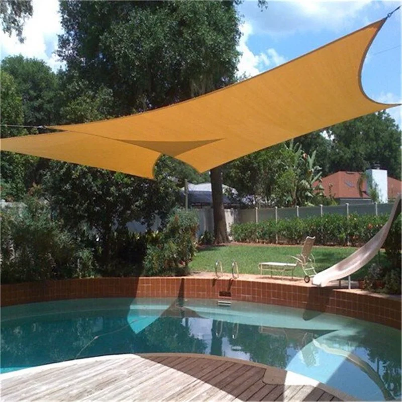2020 ebay hot sales sun shadow sail swimming pool covers shade sail